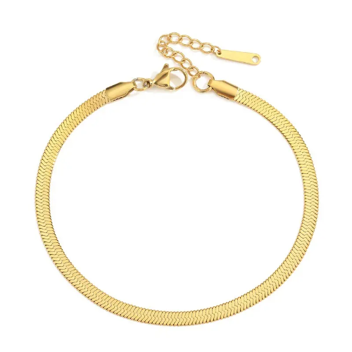 Herringbone Anklet